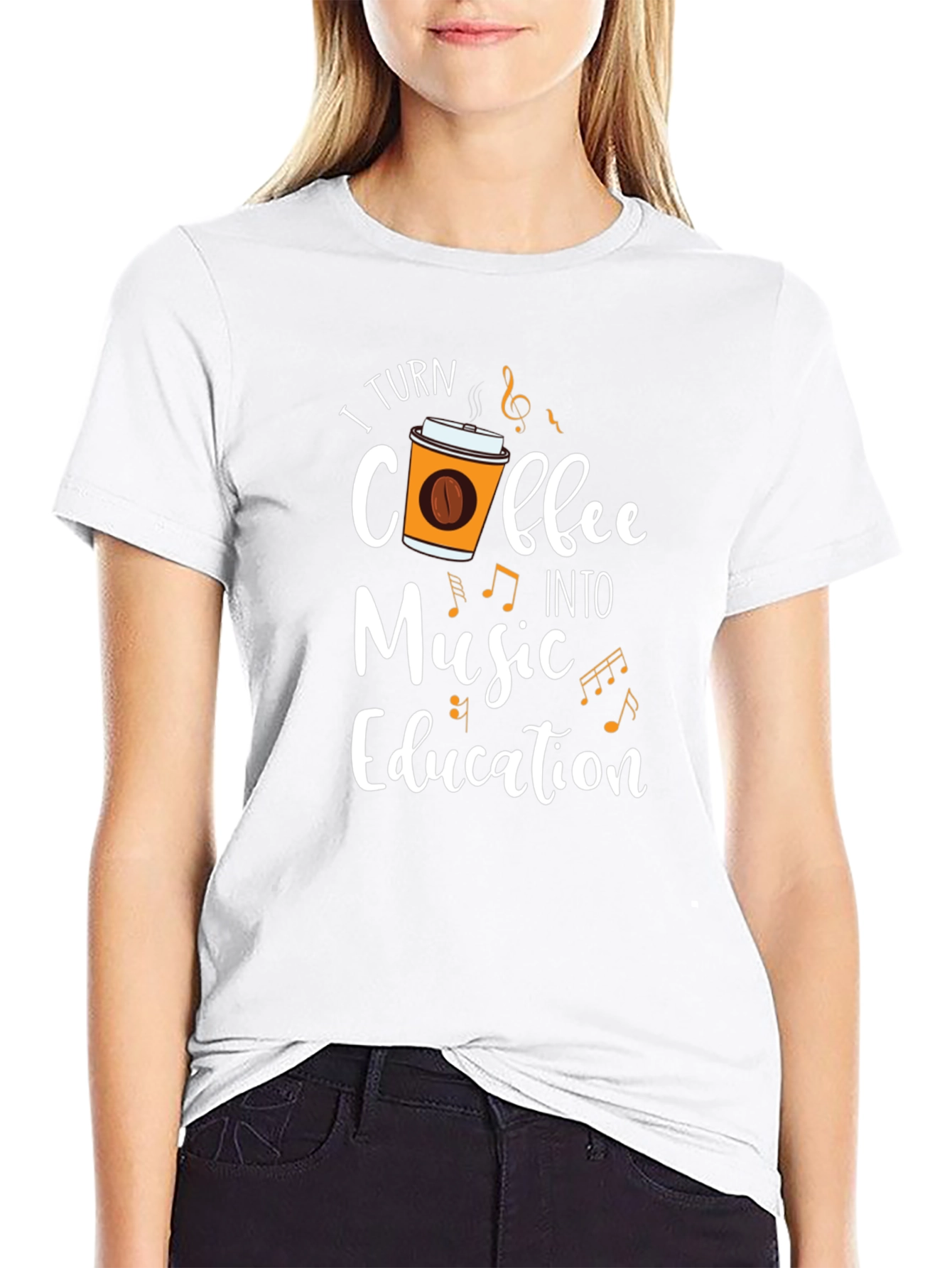 Coffee Music Education T-Shirt