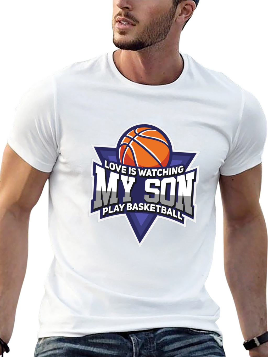 Love Watching My Son Play Basketball T-Shirt
