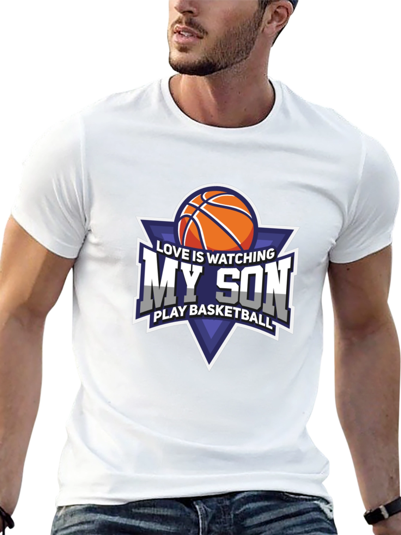 Love Watching My Son Play Basketball T-Shirt