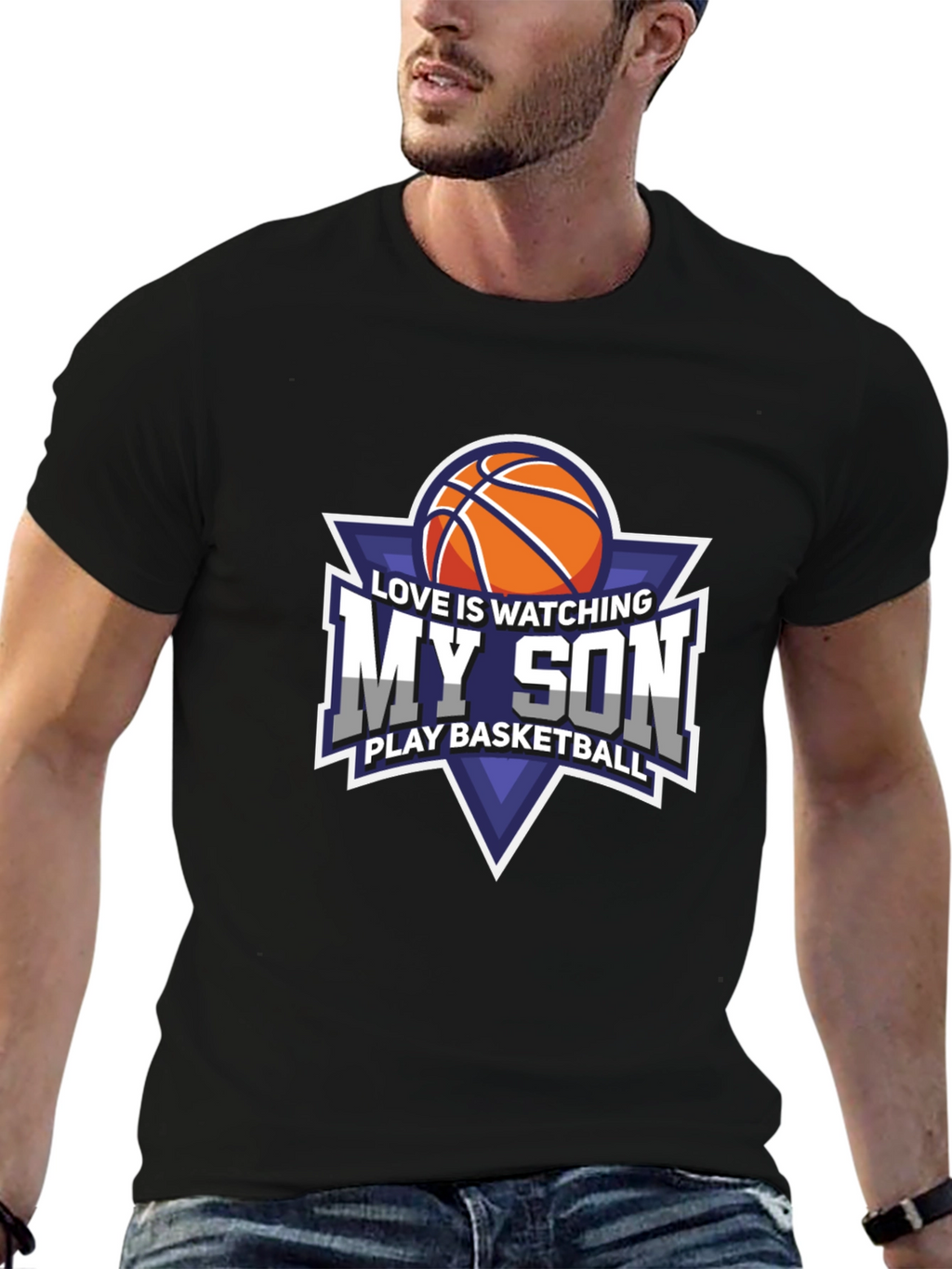 Love Watching My Son Play Basketball T-Shirt