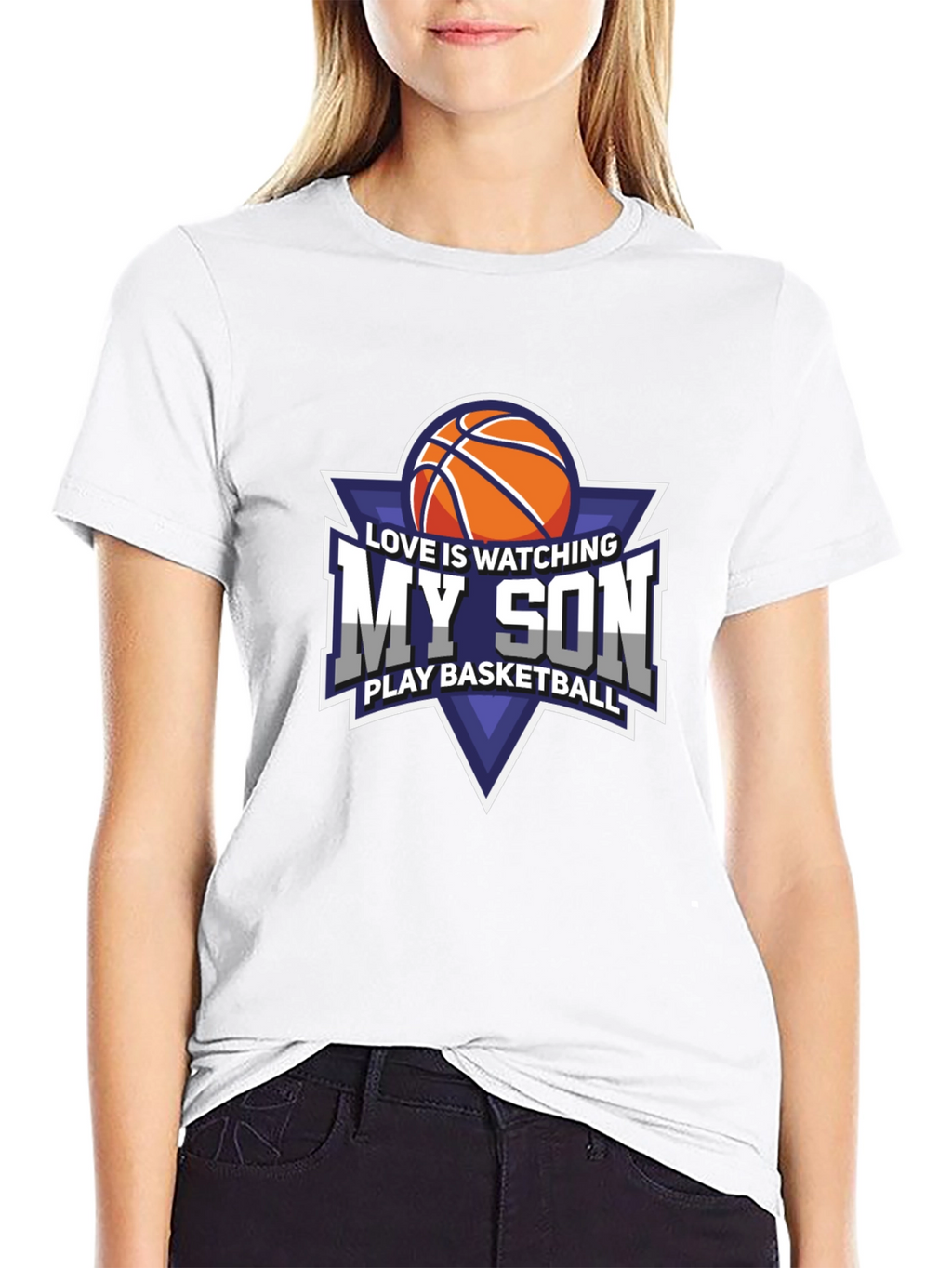 Love Watching My Son Play Basketball T-Shirt