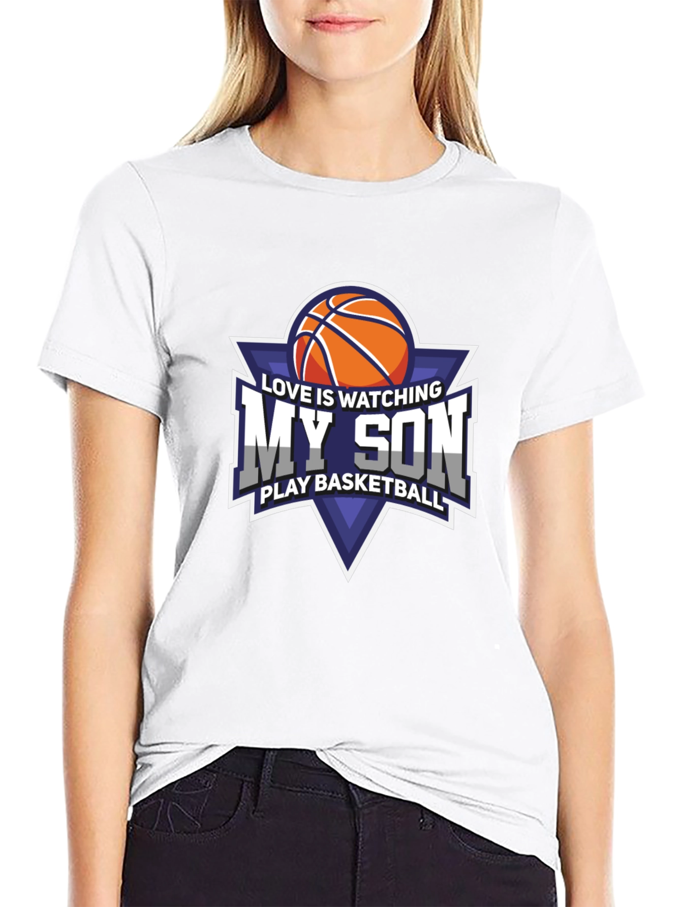 Love Watching My Son Play Basketball T-Shirt