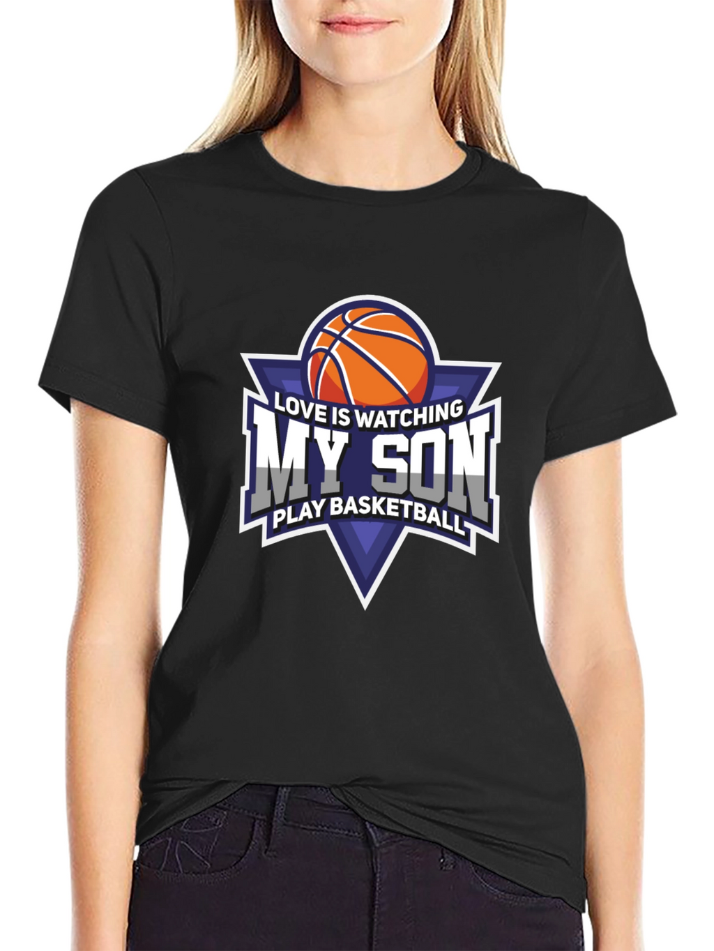 Love Watching My Son Play Basketball T-Shirt
