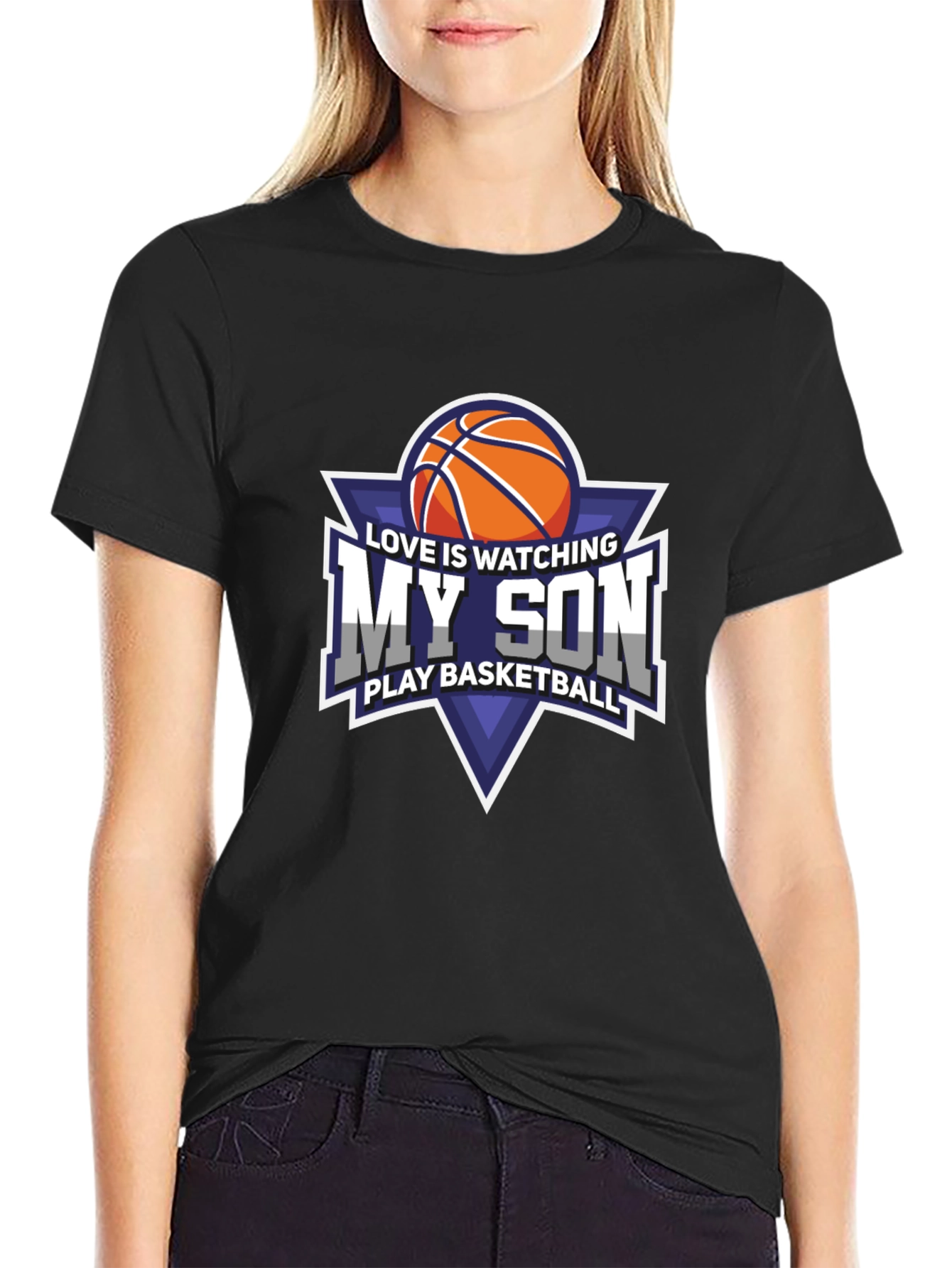 Love Watching My Son Play Basketball T-Shirt