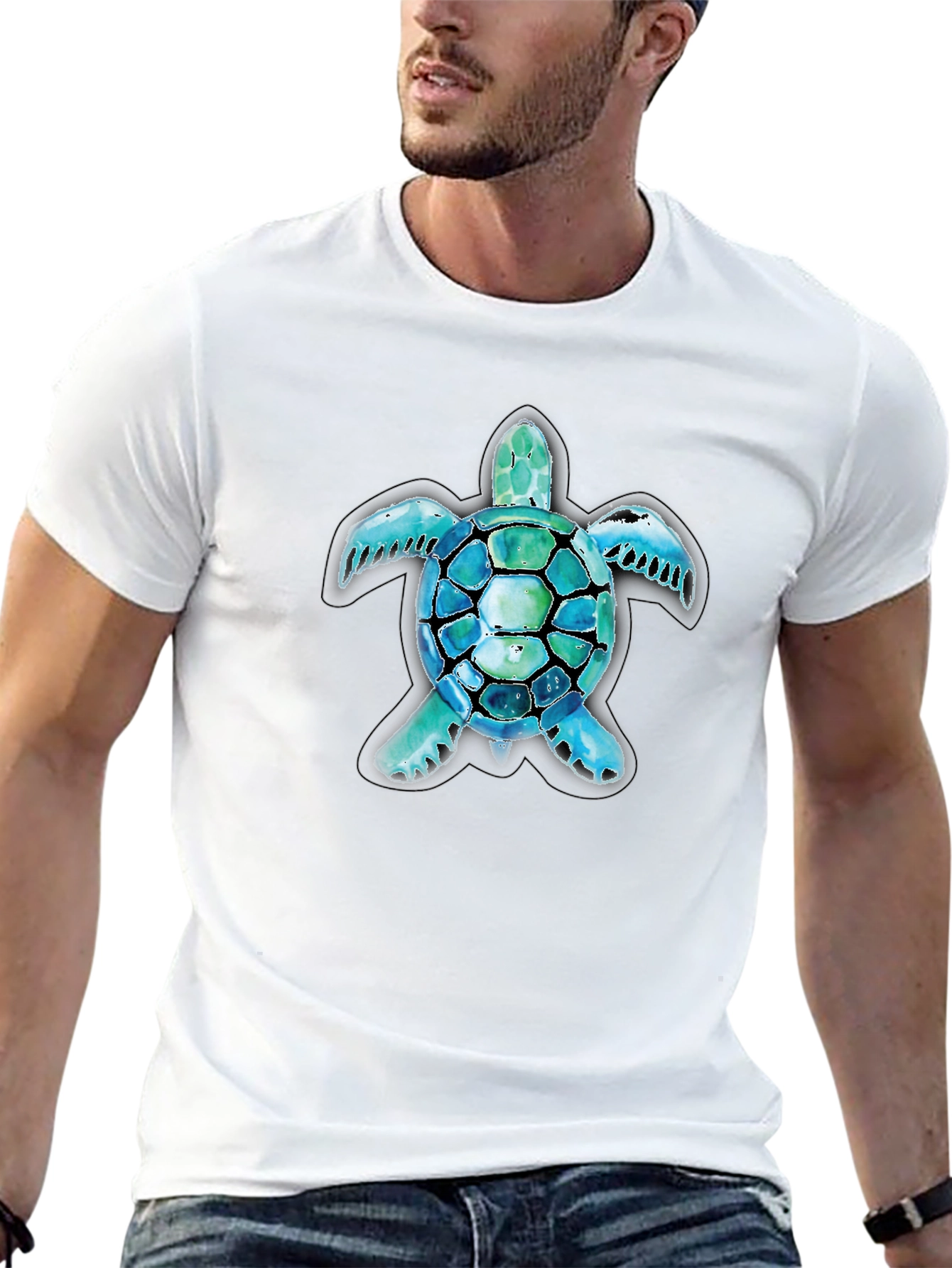 Sea Turtle Graphic T-Shirt