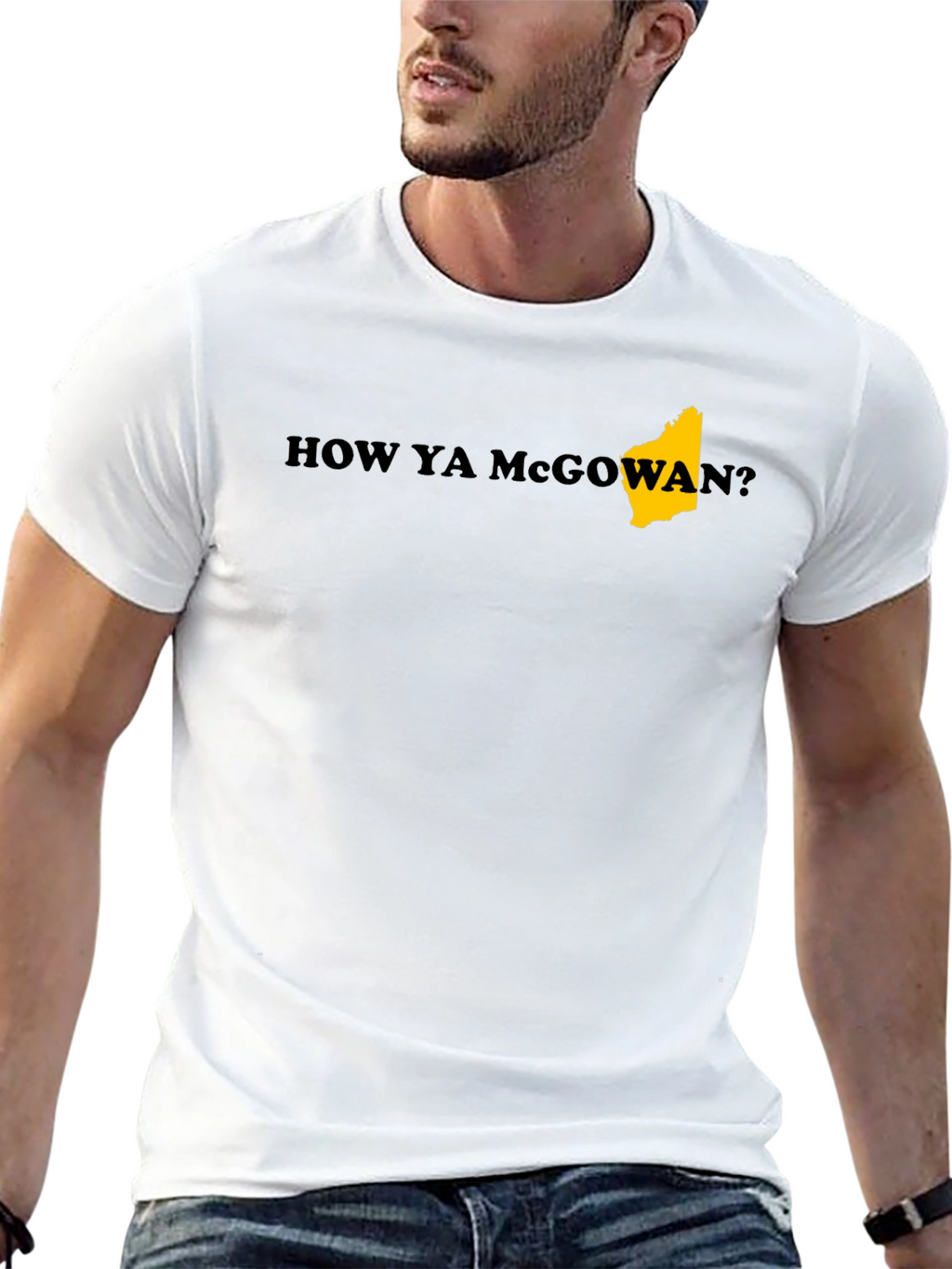 How Ya McGowan? Black T-Shirt