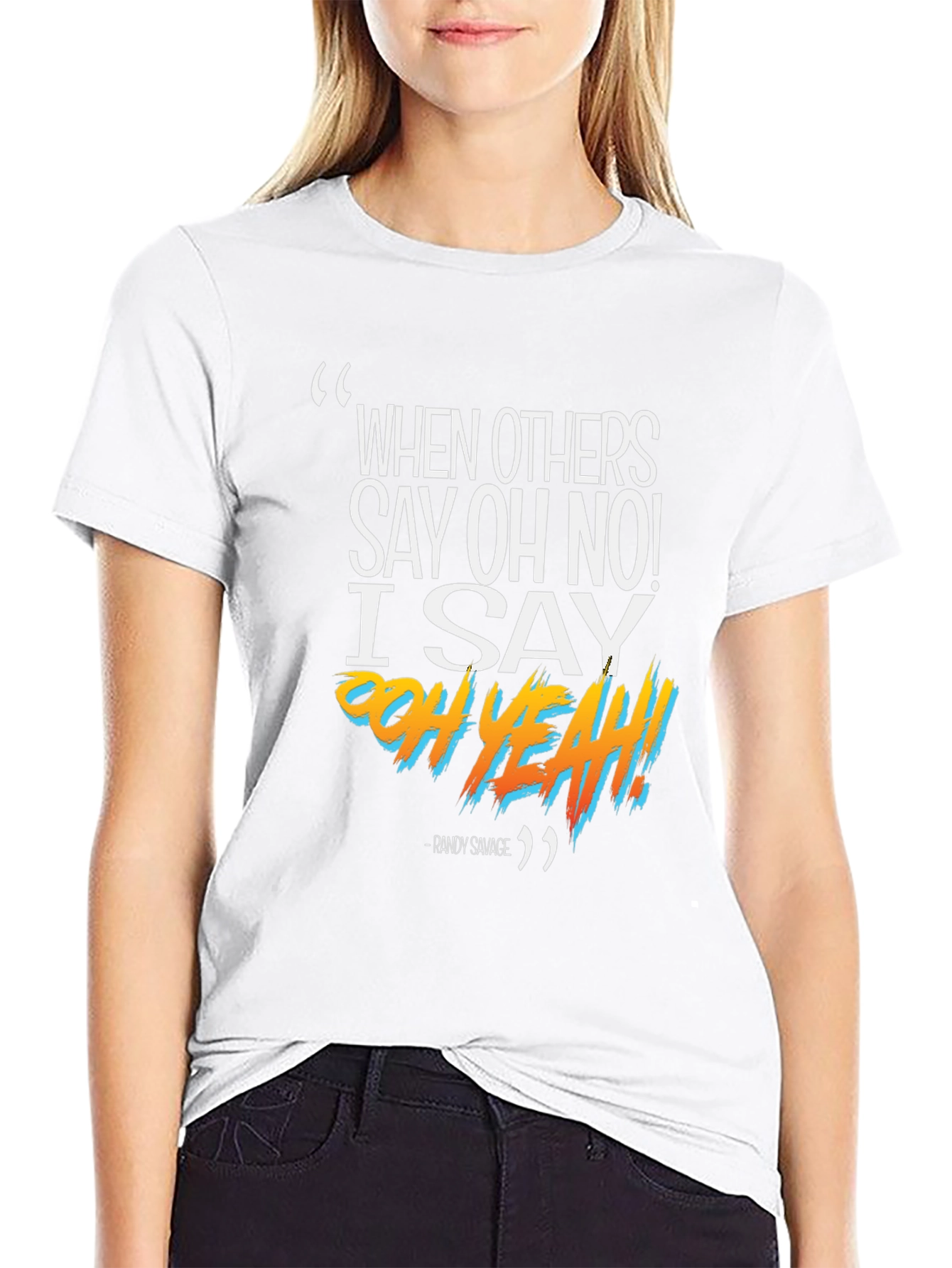 Randy Savage Oh Yeah Graphic T-Shirt