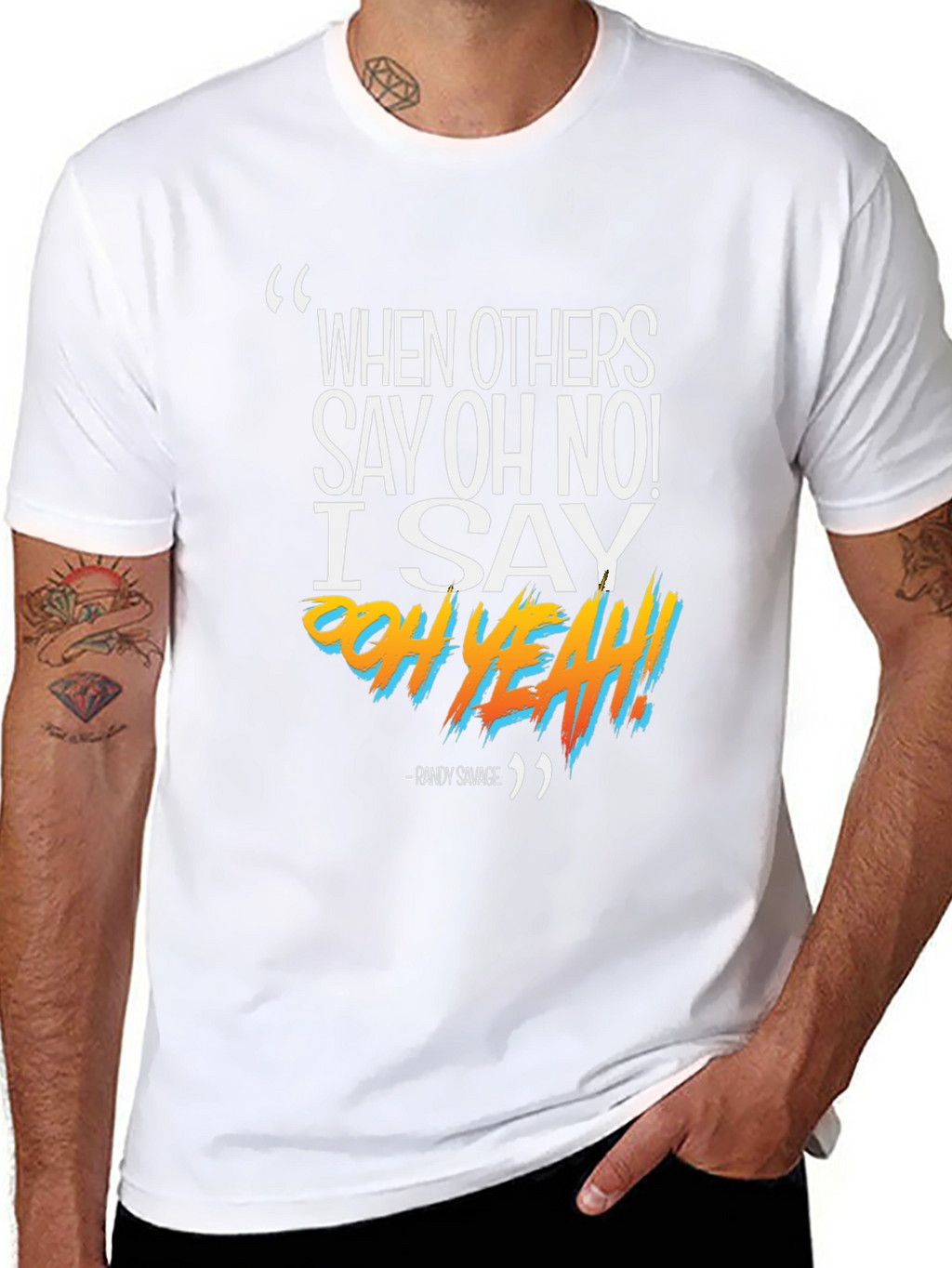 Randy Savage Oh Yeah Graphic T-Shirt