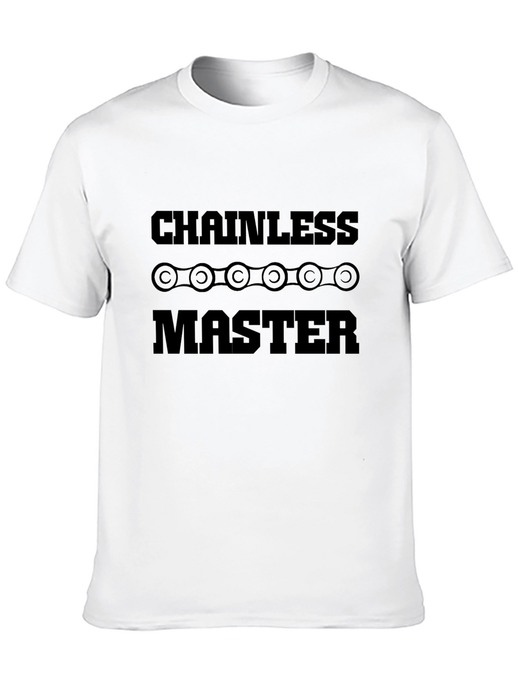 Chainless Master T-Shirt - Black Cotton Tee