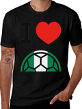 I Love Nigeria Soccer T-Shirt