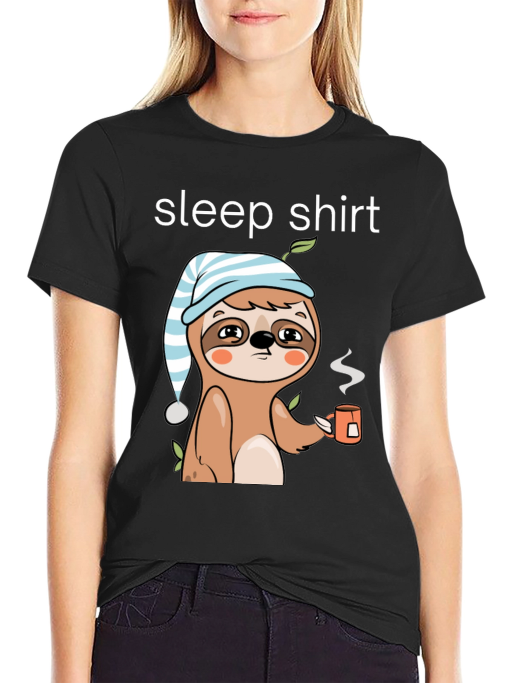 Sleepy Sloth Coffee T-Shirt