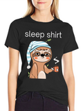 Sleepy Sloth Coffee T-Shirt