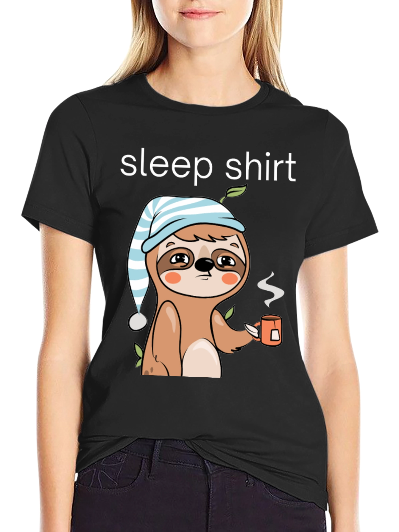 Sleepy Sloth Coffee T-Shirt