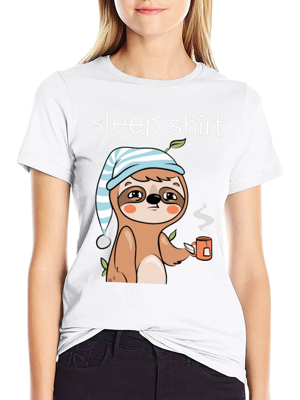 Sleepy Sloth Coffee T-Shirt