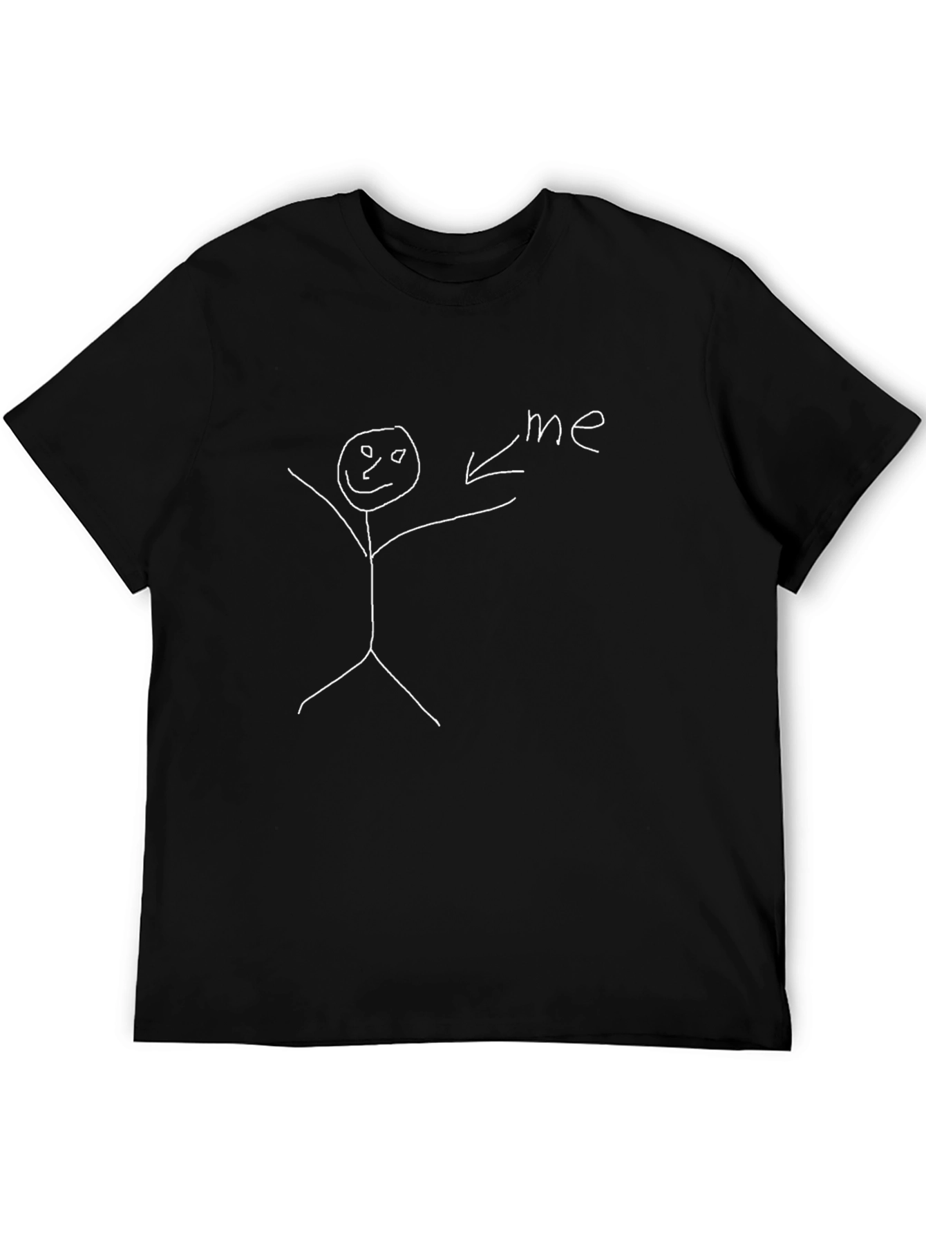 Humorous Stick Figure T-Shirt