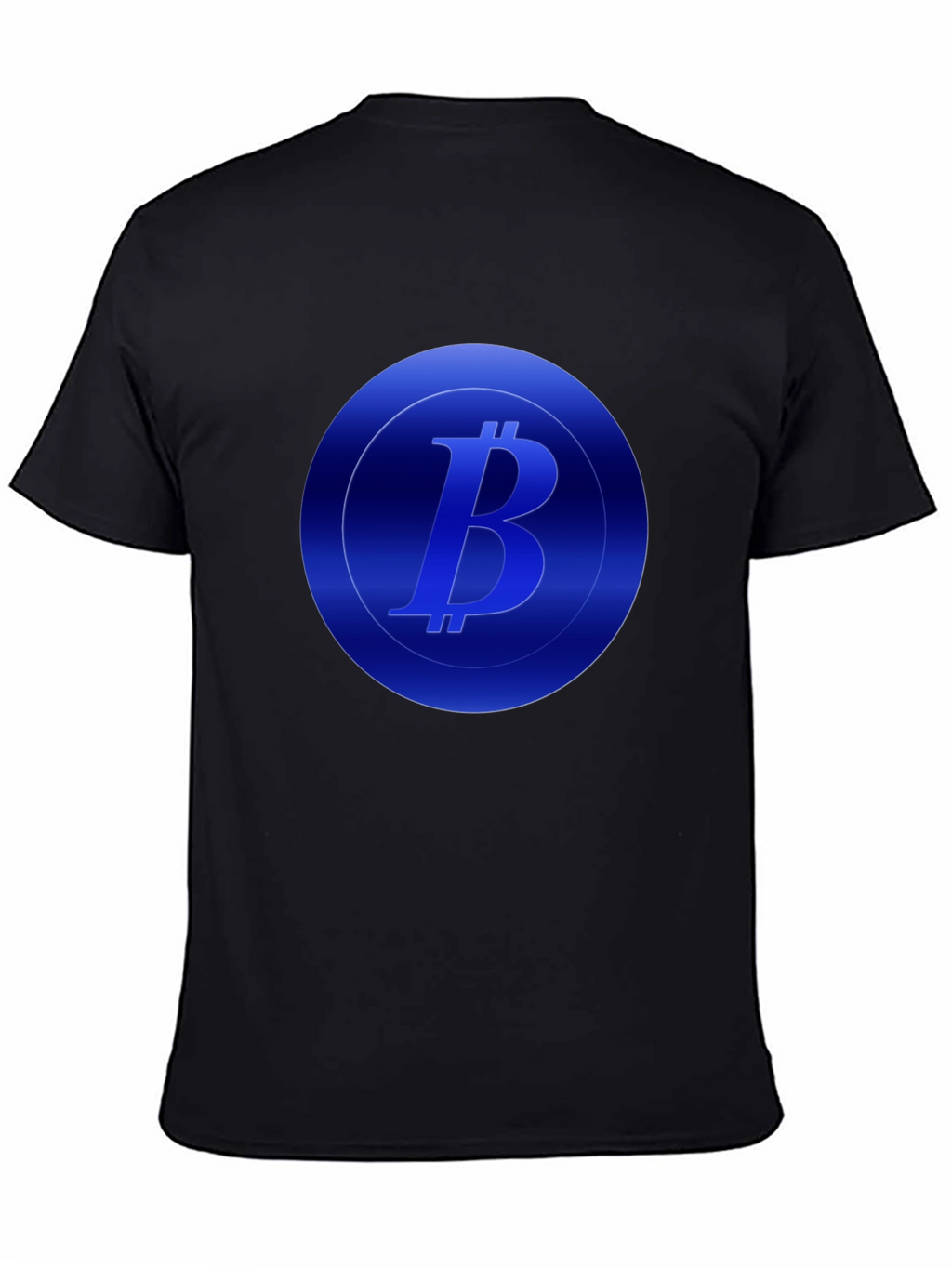 Bitcoin Logo Black T-Shirt - Crypto Fashion