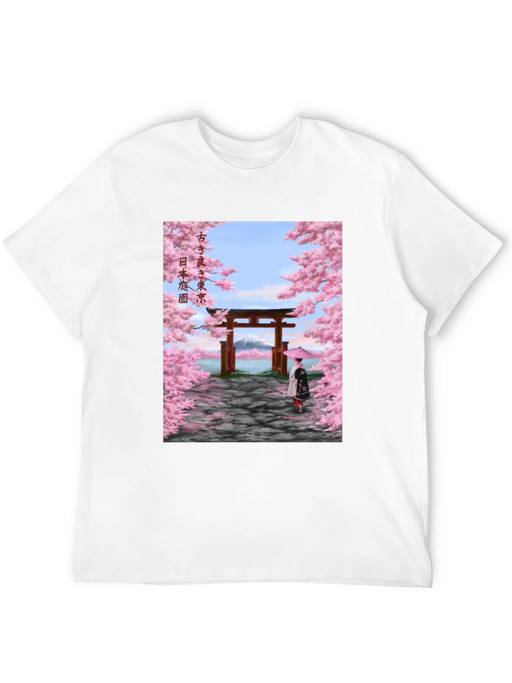 Sakura Tokyo T-Shirt - Japanese Garden Tee