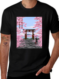 Sakura Tokyo T-Shirt - Japanese Garden Tee
