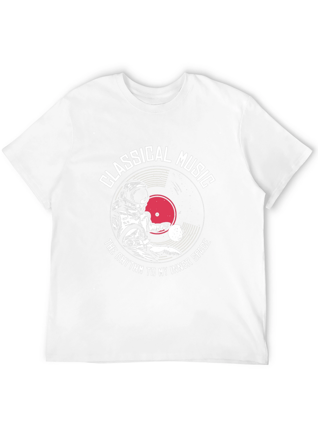 Classical Music Astronaut T-Shirt - Inner Space Rhythm