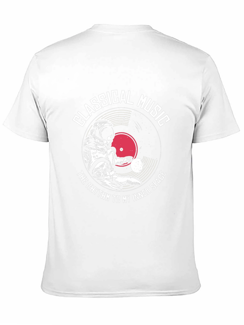 Classical Music Astronaut T-Shirt - Inner Space Rhythm