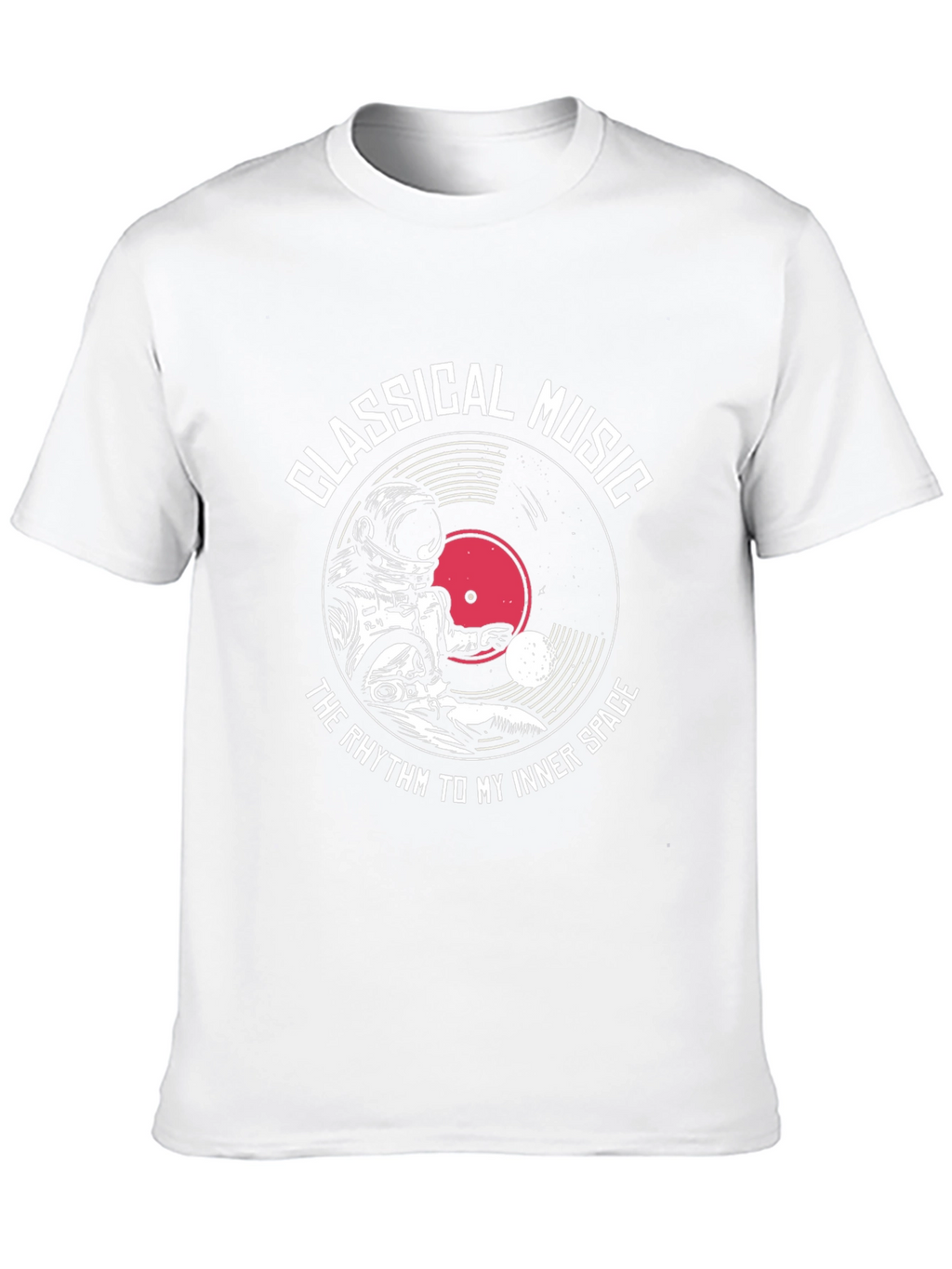 Classical Music Astronaut T-Shirt - Inner Space Rhythm
