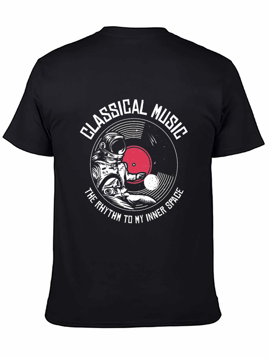 Classical Music Astronaut T-Shirt - Inner Space Rhythm