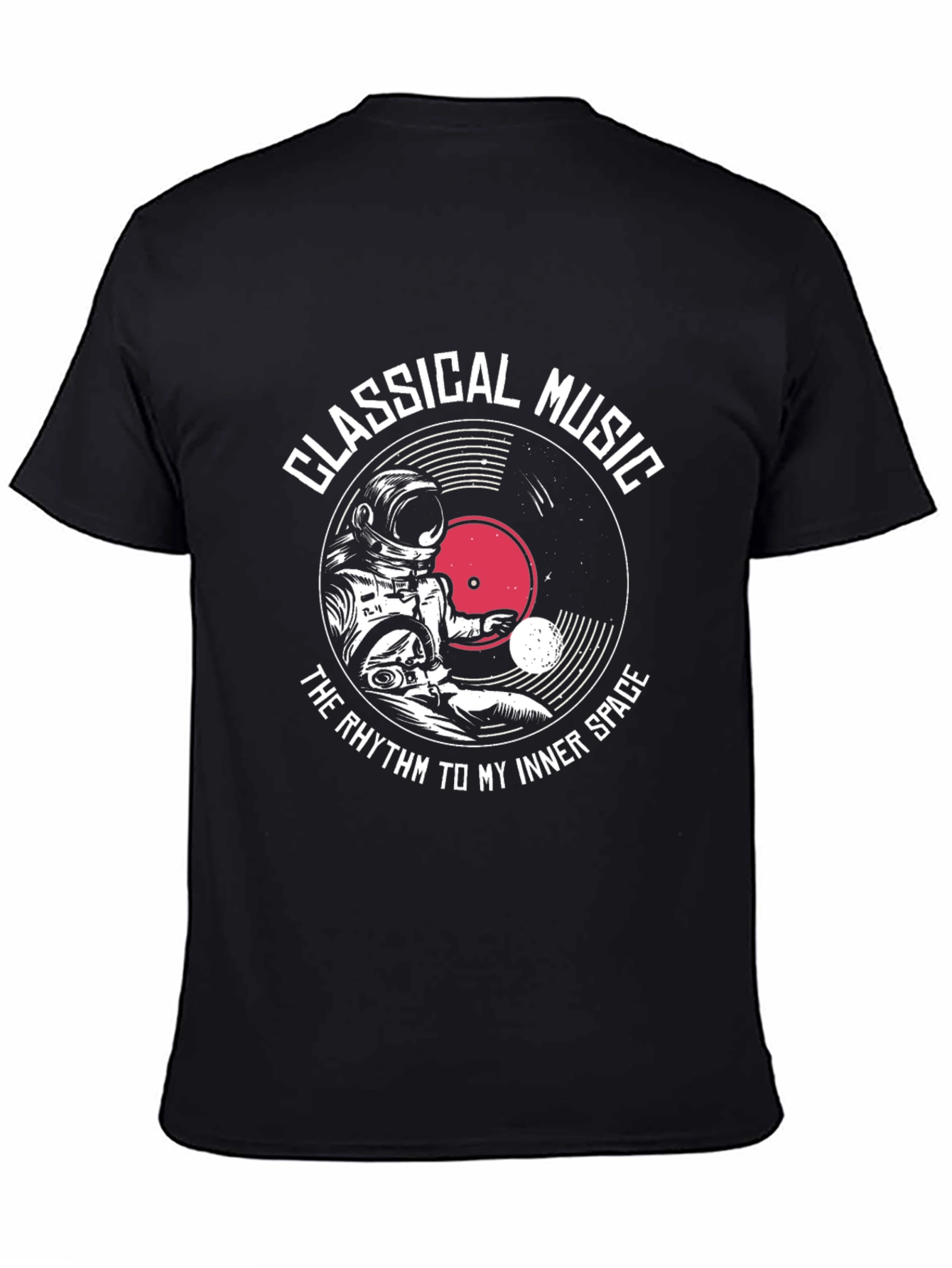 Classical Music Astronaut T-Shirt - Inner Space Rhythm