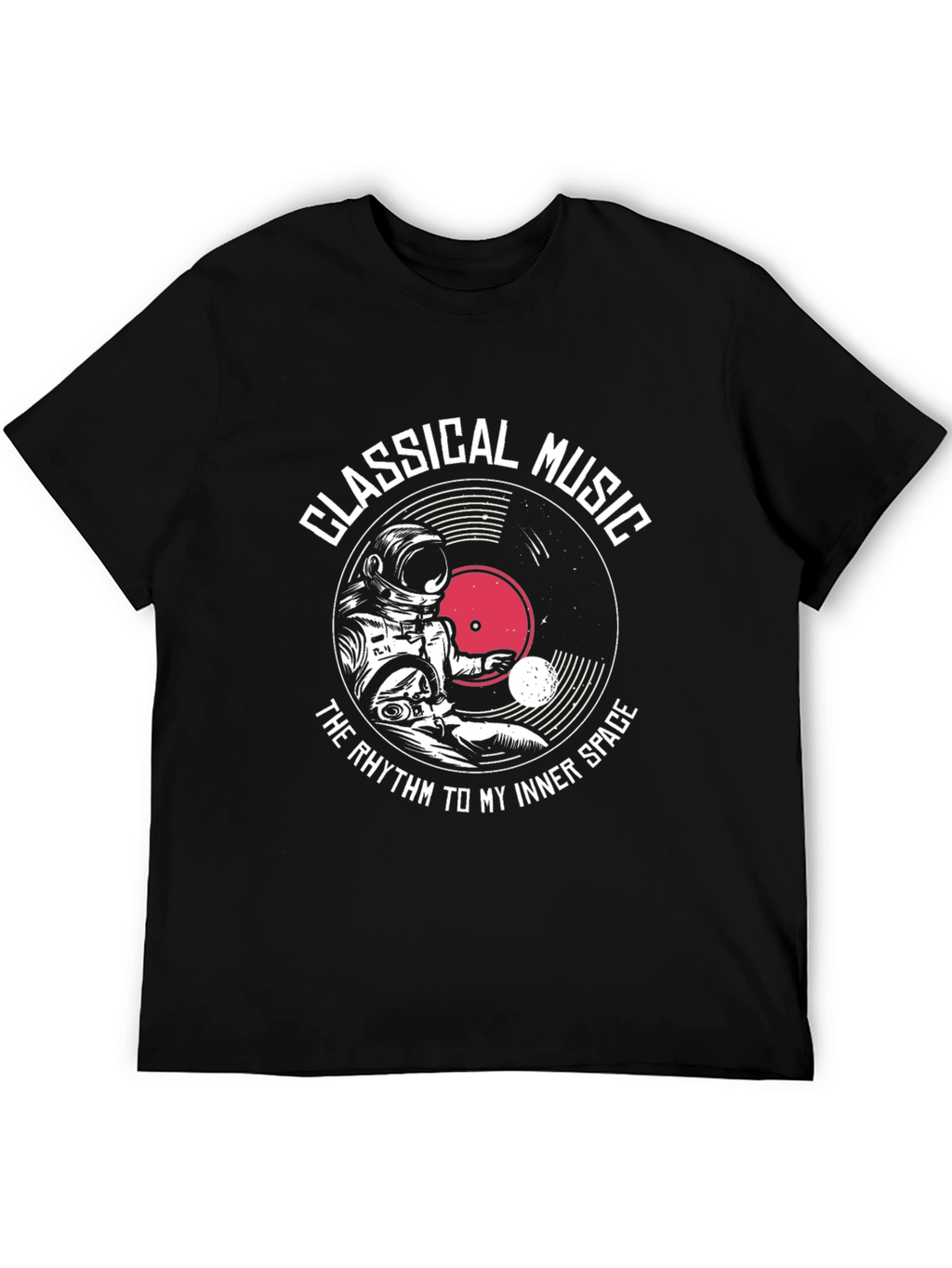 Classical Music Astronaut T-Shirt - Inner Space Rhythm