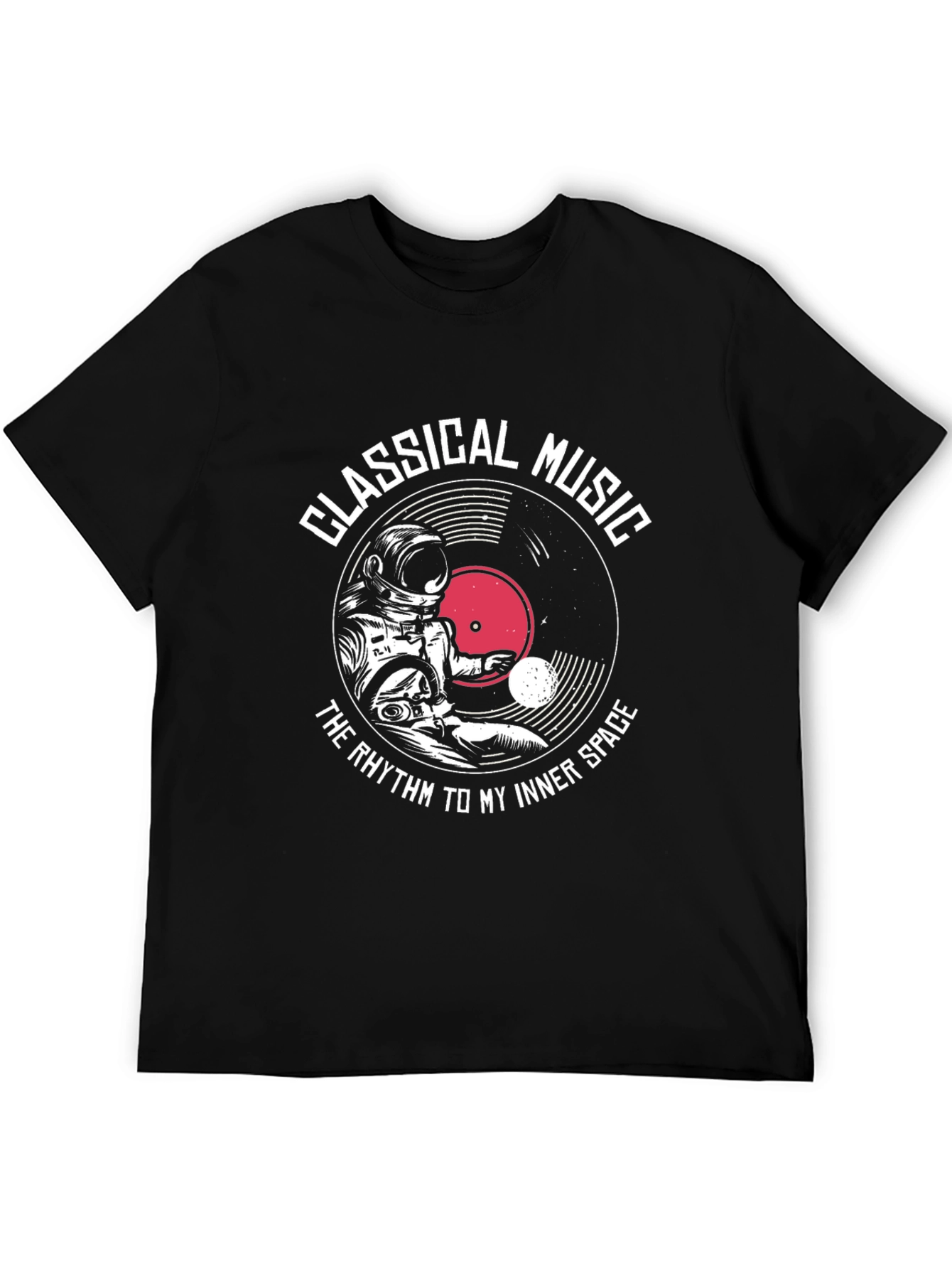 Classical Music Astronaut T-Shirt - Inner Space Rhythm
