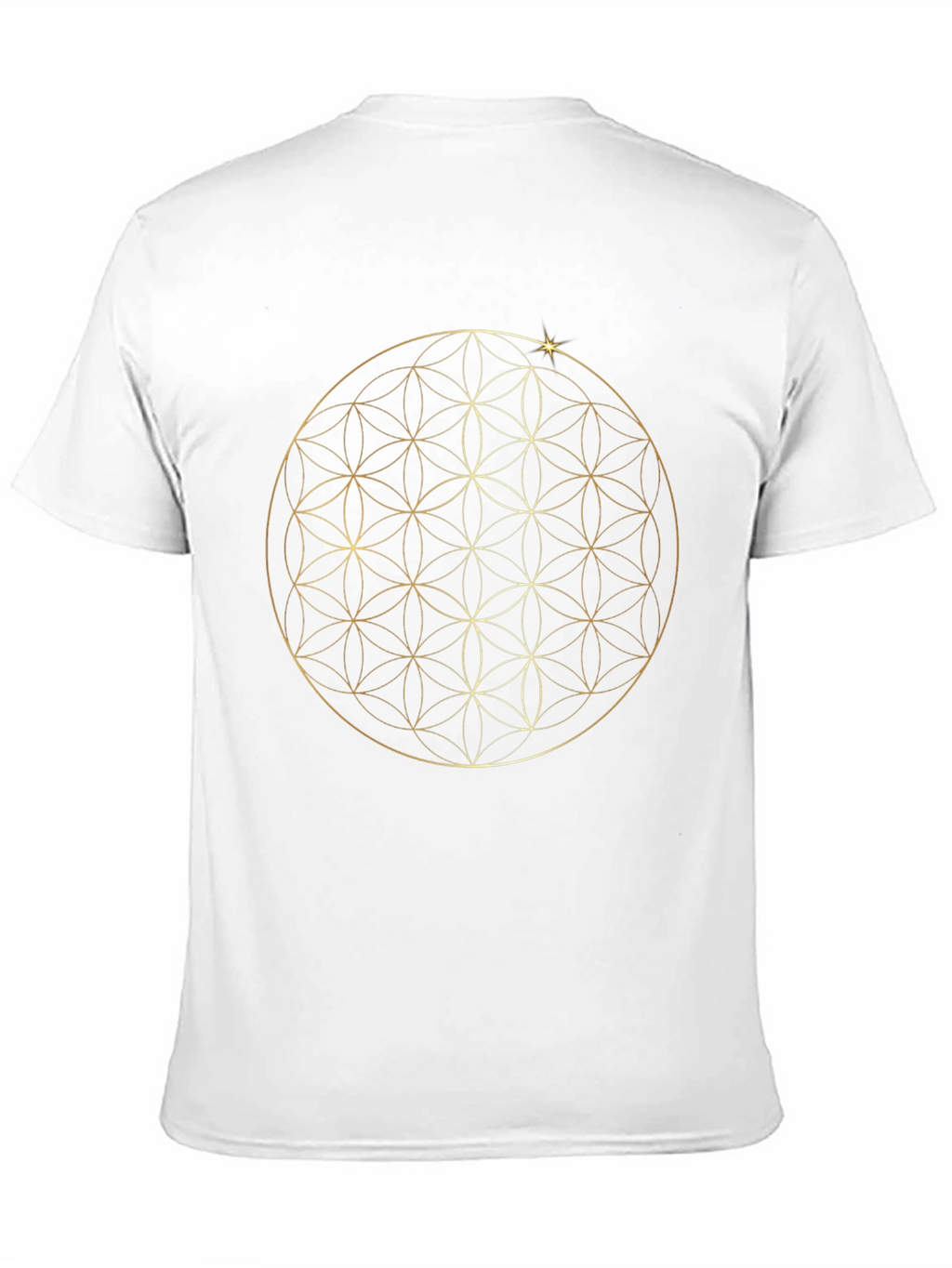 Flower of Life Graphic Tee - Geometric Design