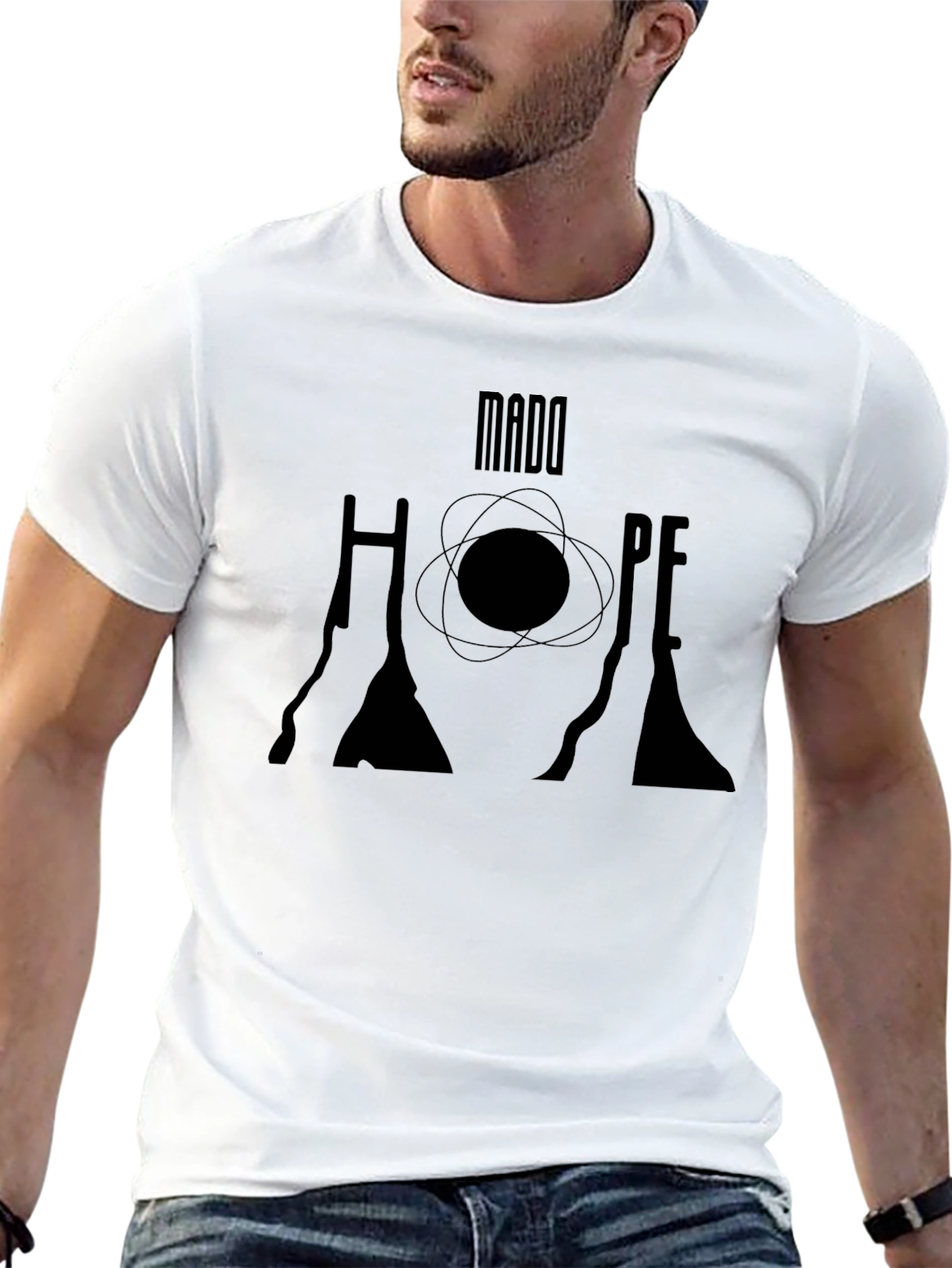 MADO Hope Graphic Black T-Shirt
