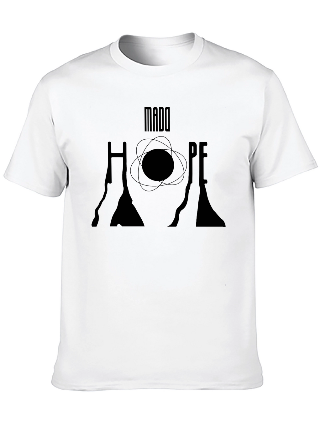 MADO Hope Graphic Black T-Shirt