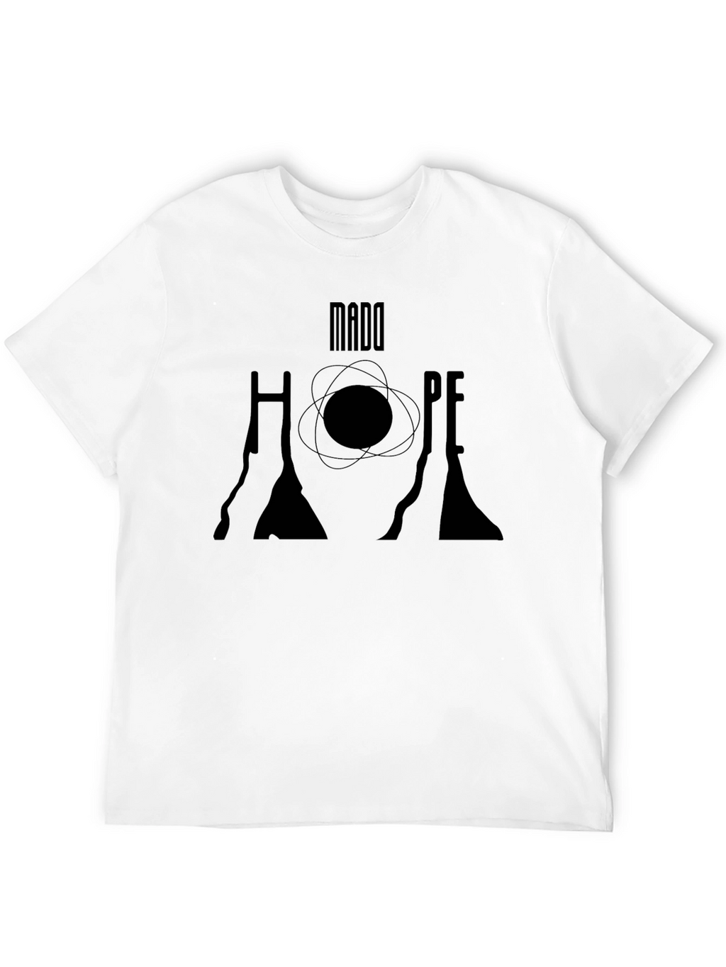 MADO Hope Graphic Black T-Shirt