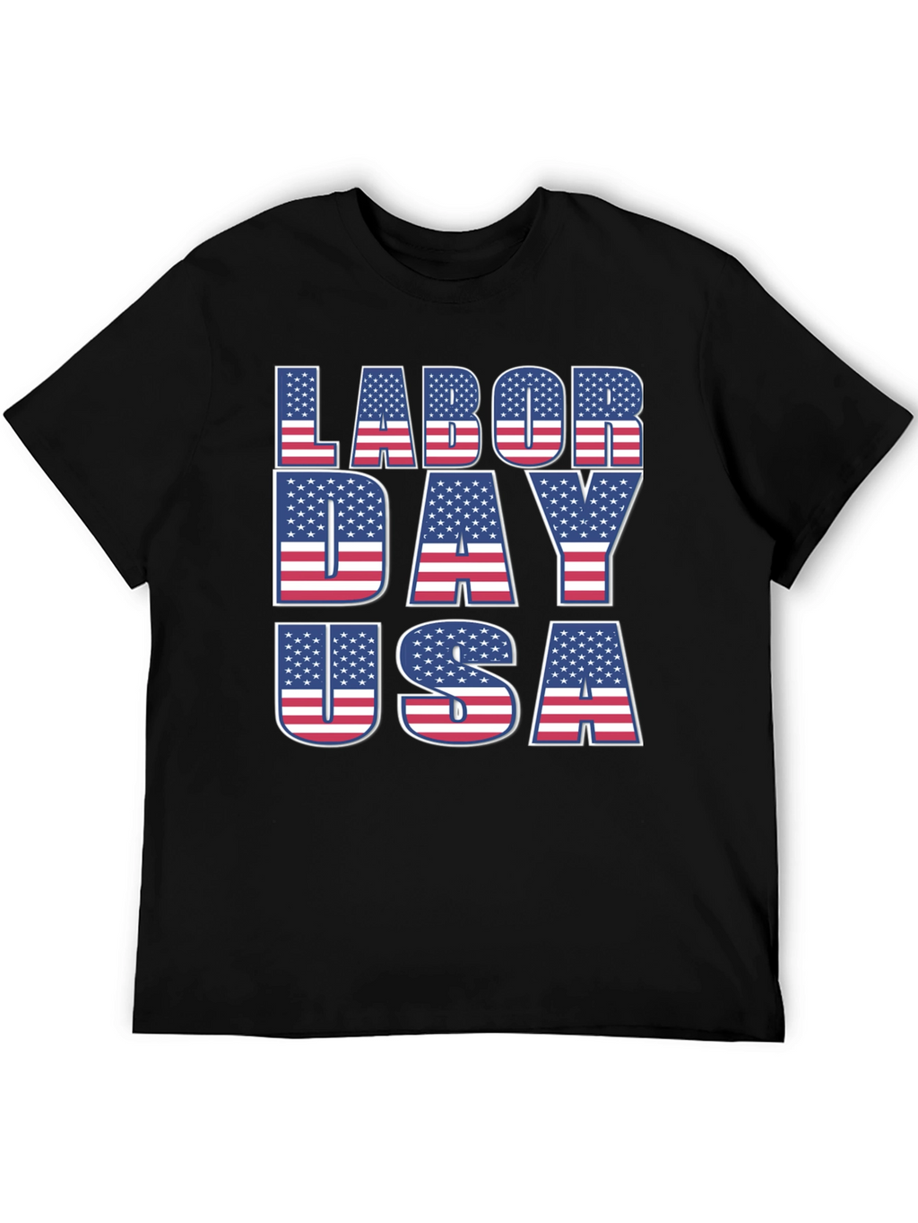 Labor Day USA Patriotic Graphic T-Shirt