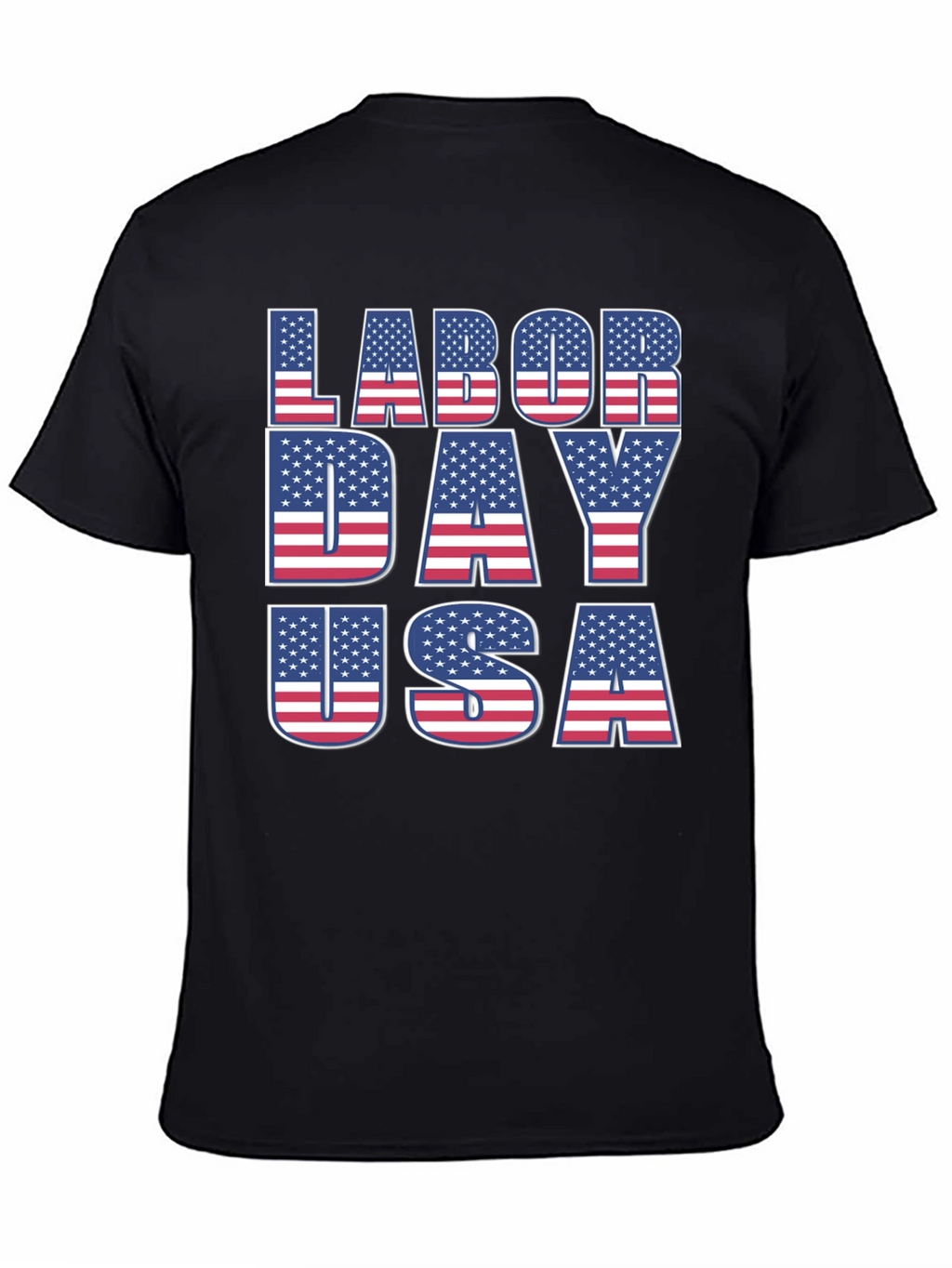 Labor Day USA Patriotic Graphic T-Shirt