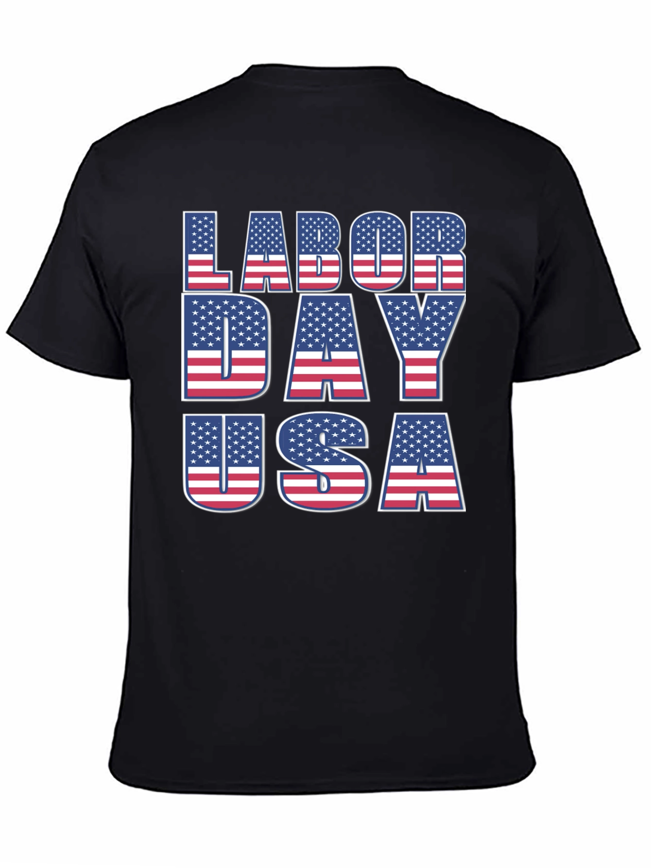 Labor Day USA Patriotic Graphic T-Shirt