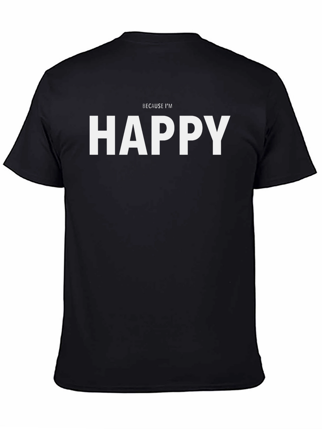 Happy Graphic Tee - Soft Cotton Blend