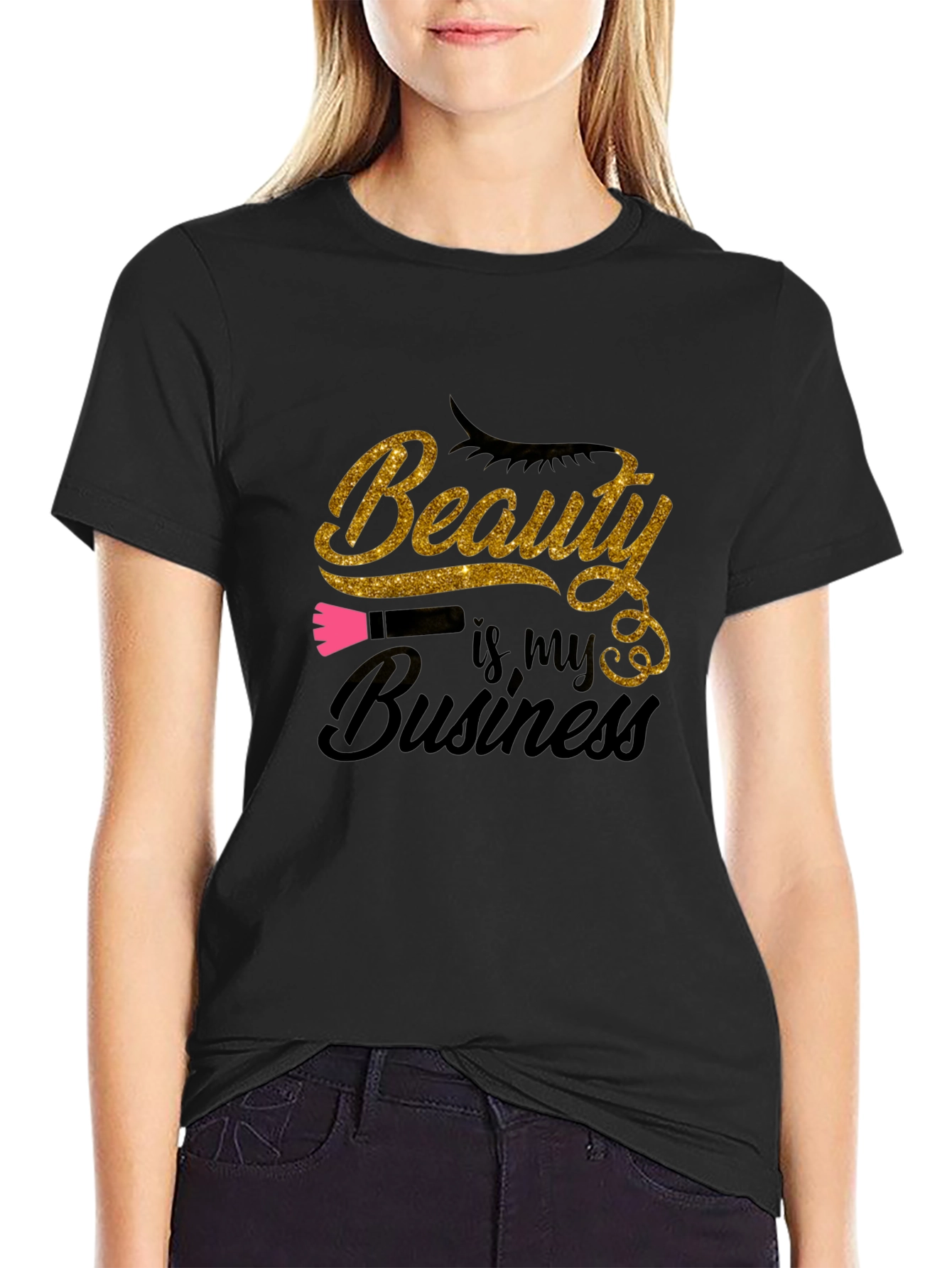 Beauty is My Business Black T-Shirt