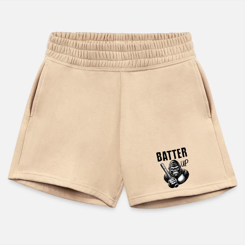 Fierce Gorilla Baseball Player Batter Up