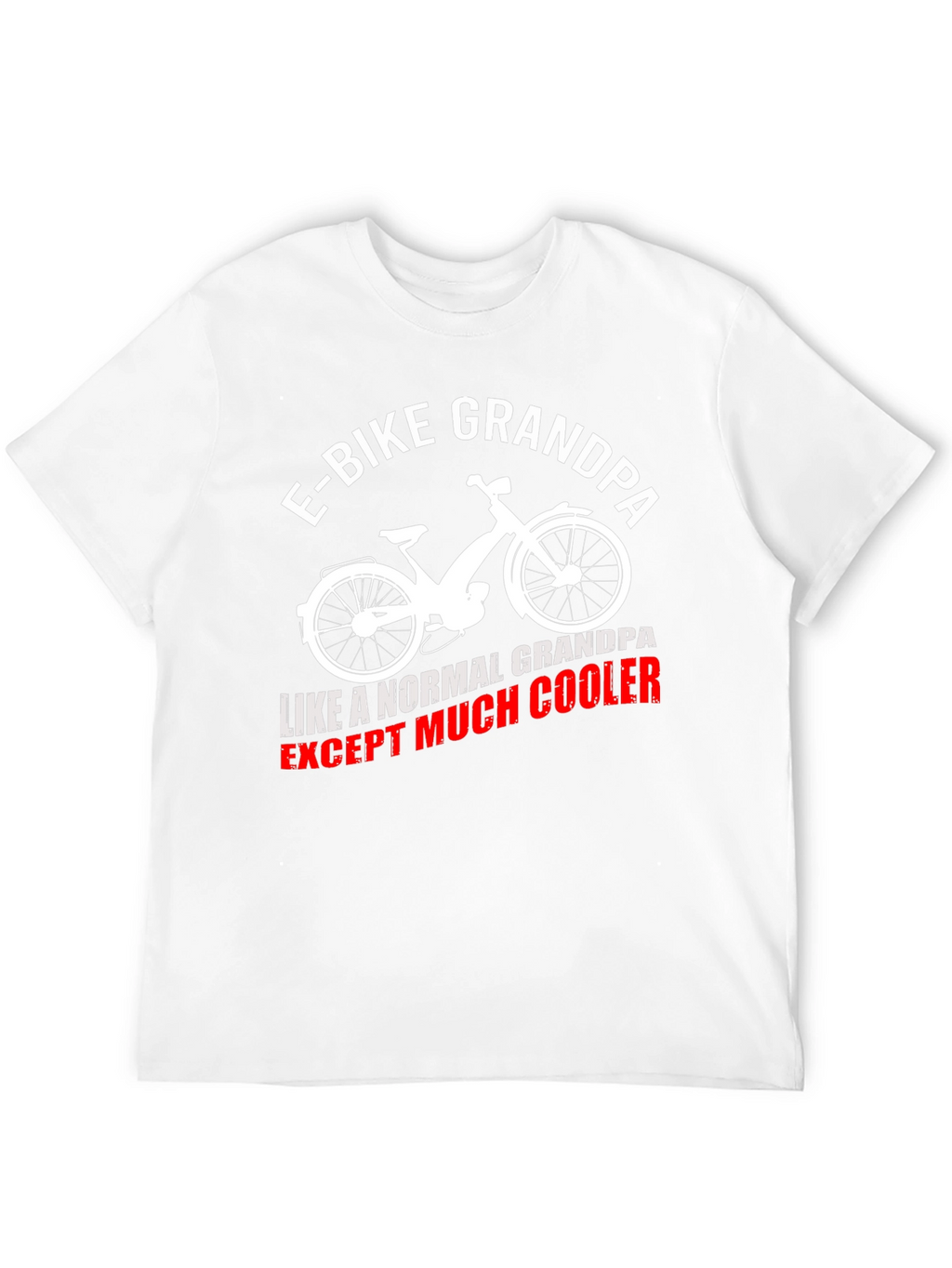 E-Bike Grandpa T-Shirt - Cool Grandpa Shirt