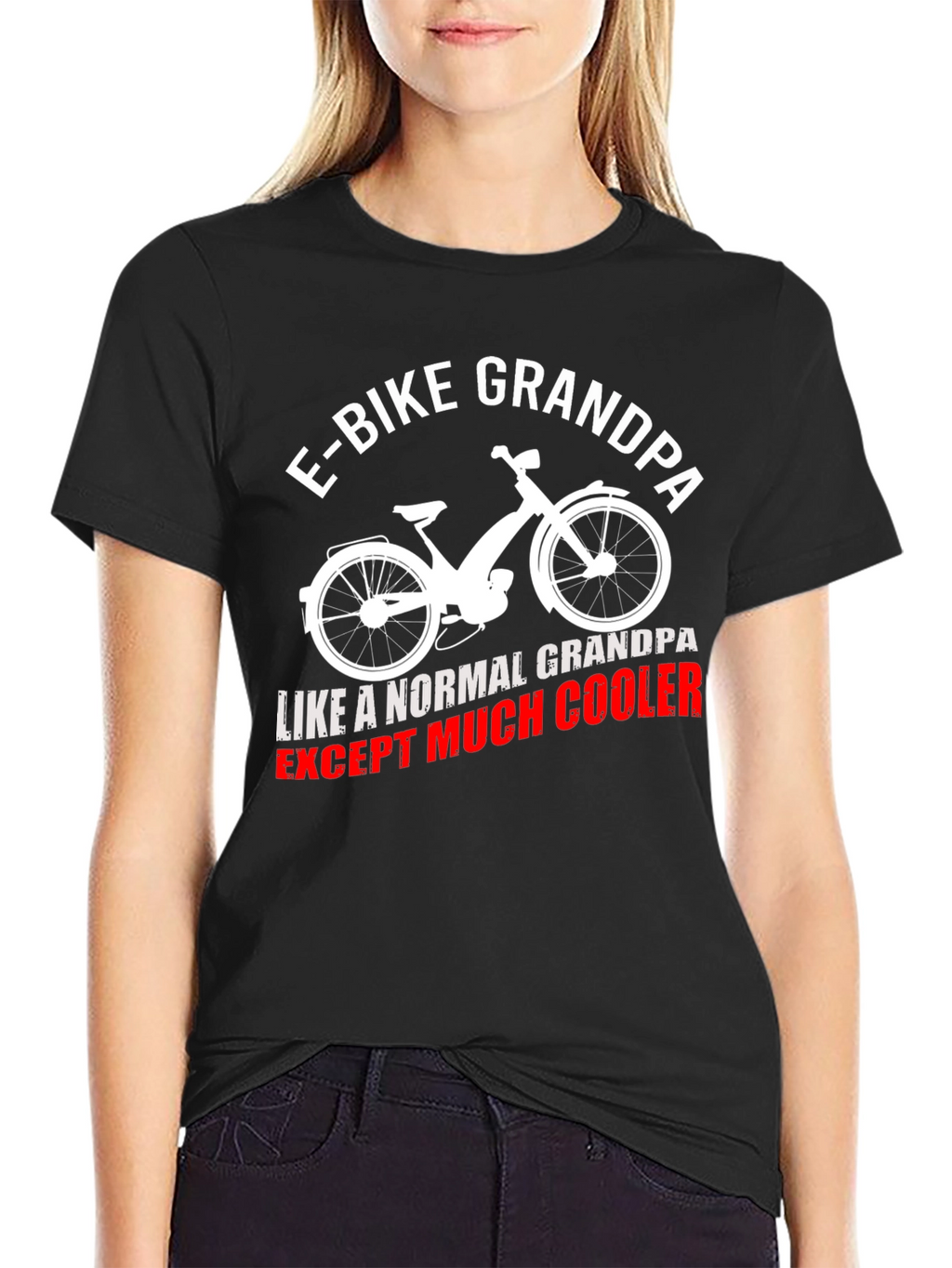 E-Bike Grandpa T-Shirt - Cool Grandpa Shirt