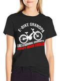 E-Bike Grandpa T-Shirt - Cool Grandpa Shirt