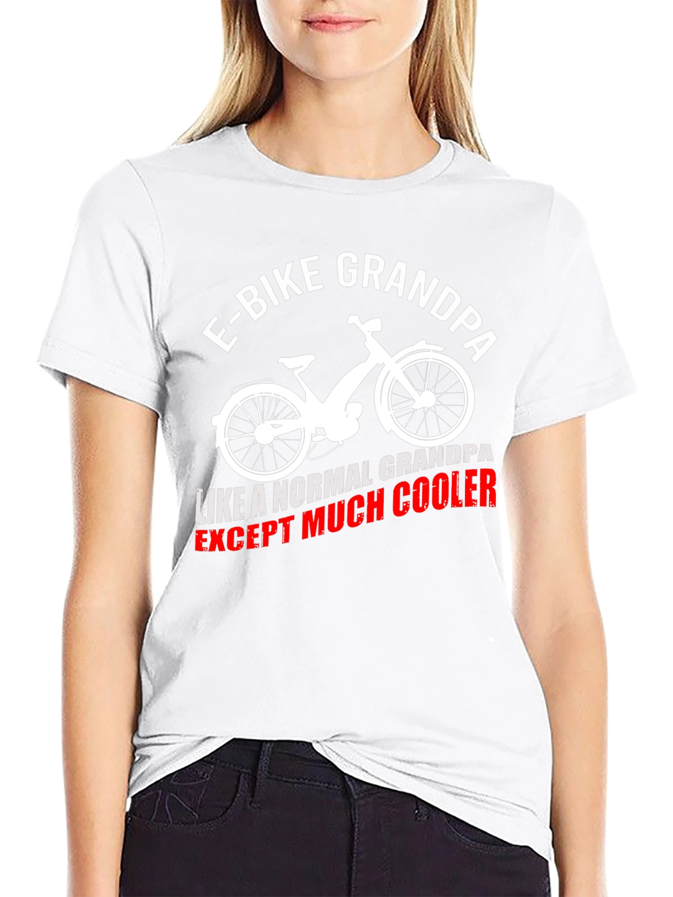E-Bike Grandpa T-Shirt - Cool Grandpa Shirt