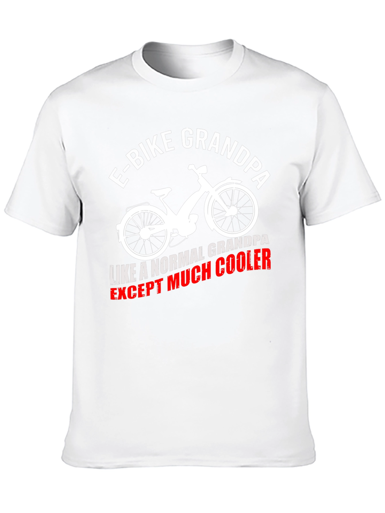 E-Bike Grandpa T-Shirt - Cool Grandpa Shirt