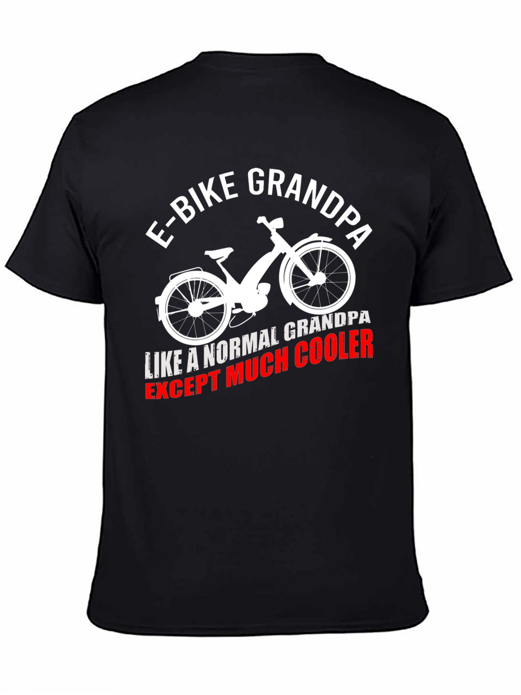 E-Bike Grandpa T-Shirt - Cool Grandpa Shirt