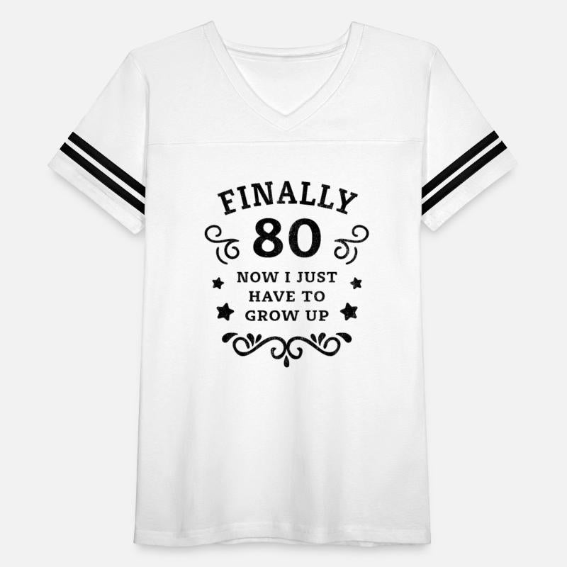 Finally 80 Now i have to grow up 80th Birthday