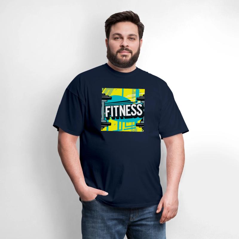 Fitness Gym Passion Design with Dumbbells