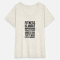 fitness is about improve yourself every day
