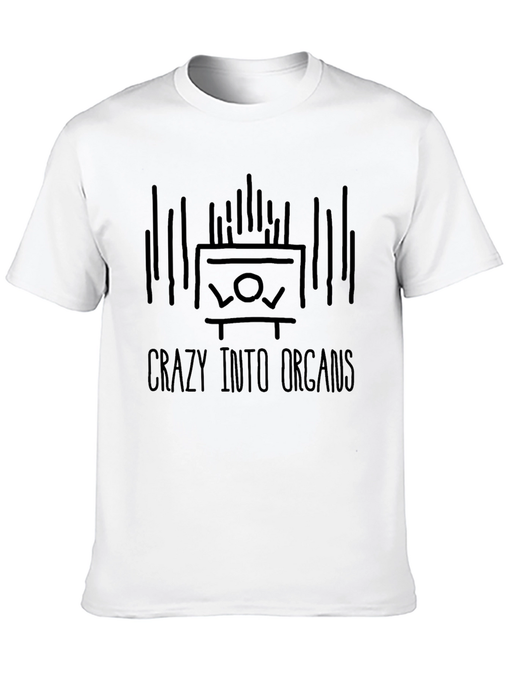 Crazy Into Organs Graphic T-Shirt