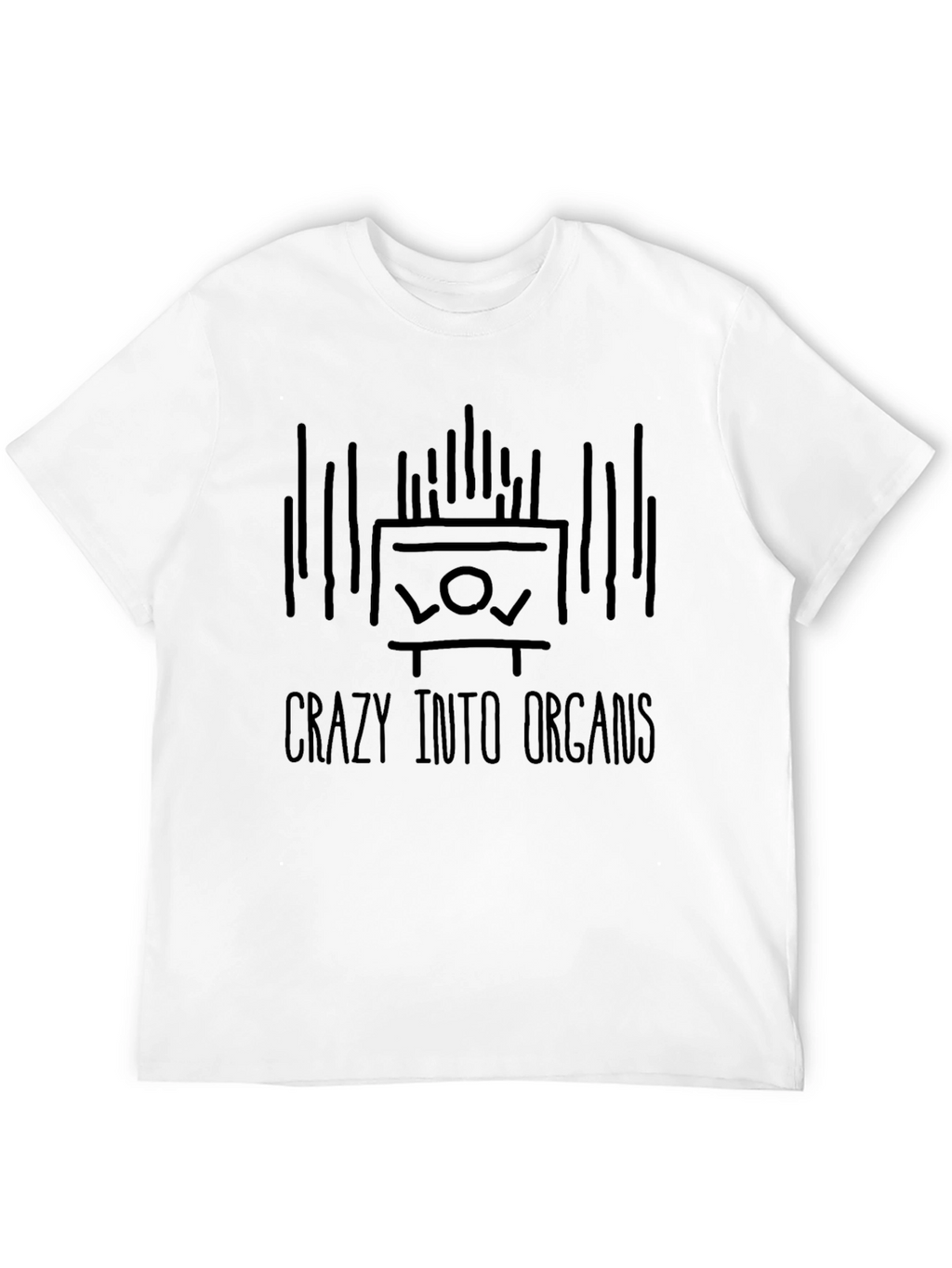 Crazy Into Organs Graphic T-Shirt